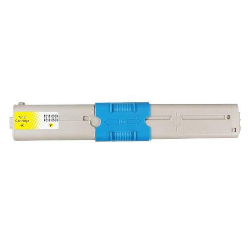 OKI ΣΥΜΒΑΤΟ TONER C310 / C330 / C510 / C530 - 44469704 PREMIUM YELLOW (2000)